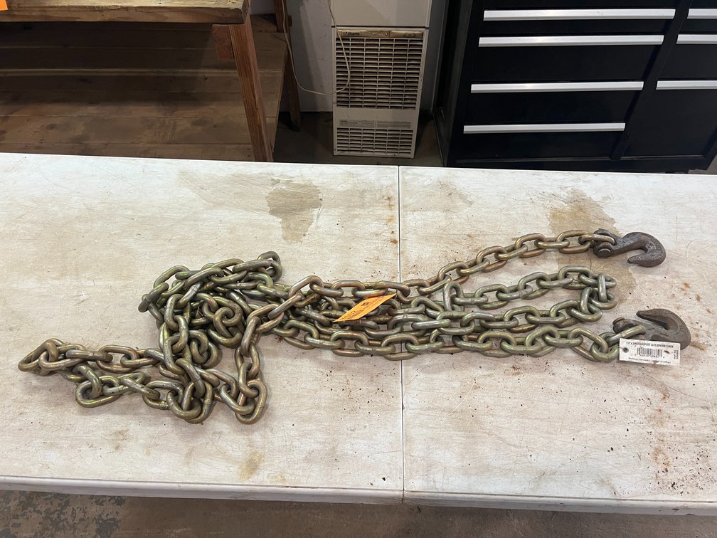 1/2" 20' Chain with Hooks