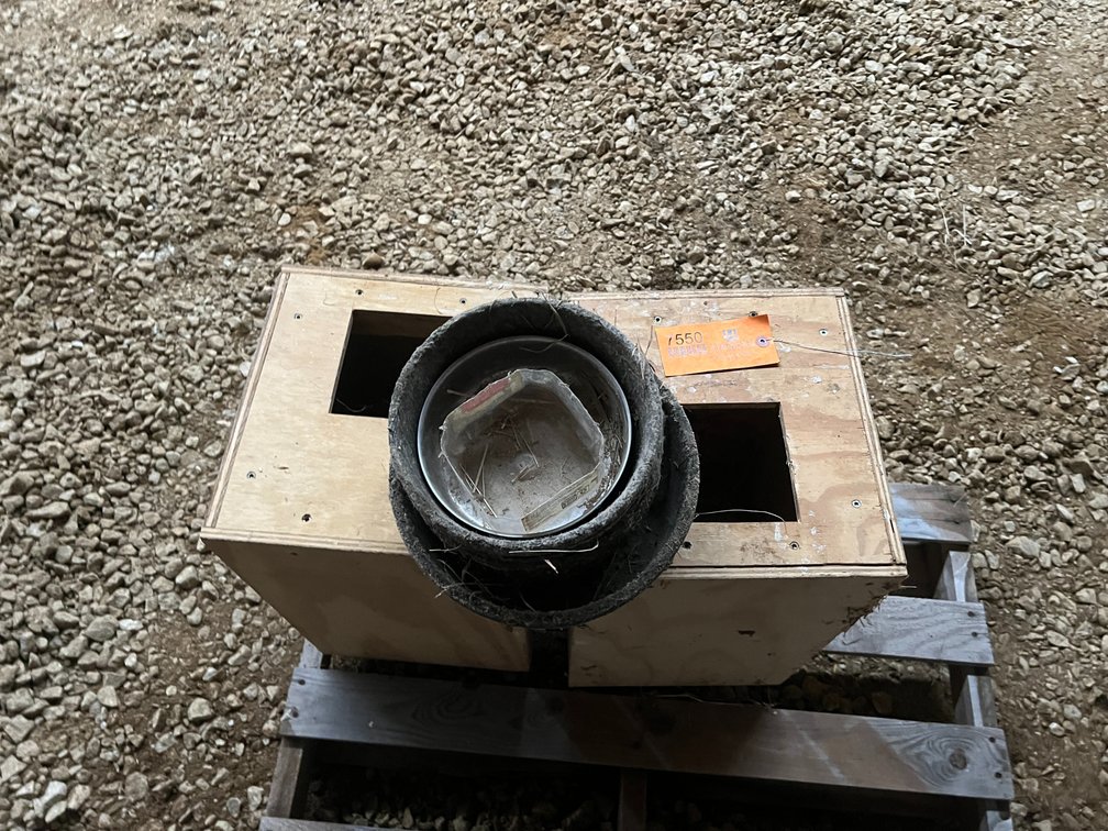 (2) Rabbit Boxes and Feed Dishes