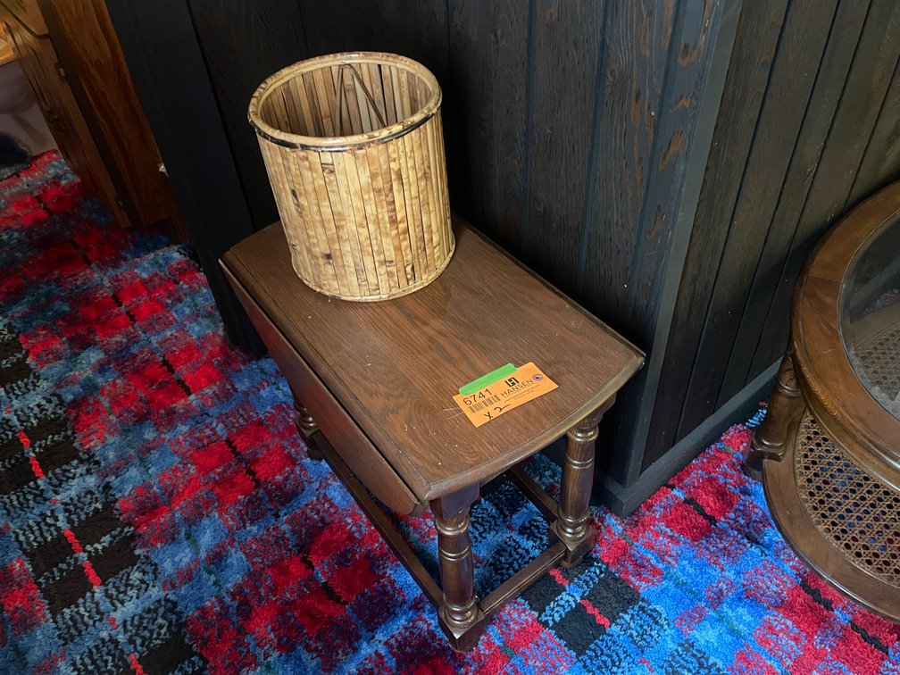 Side Table and Basket