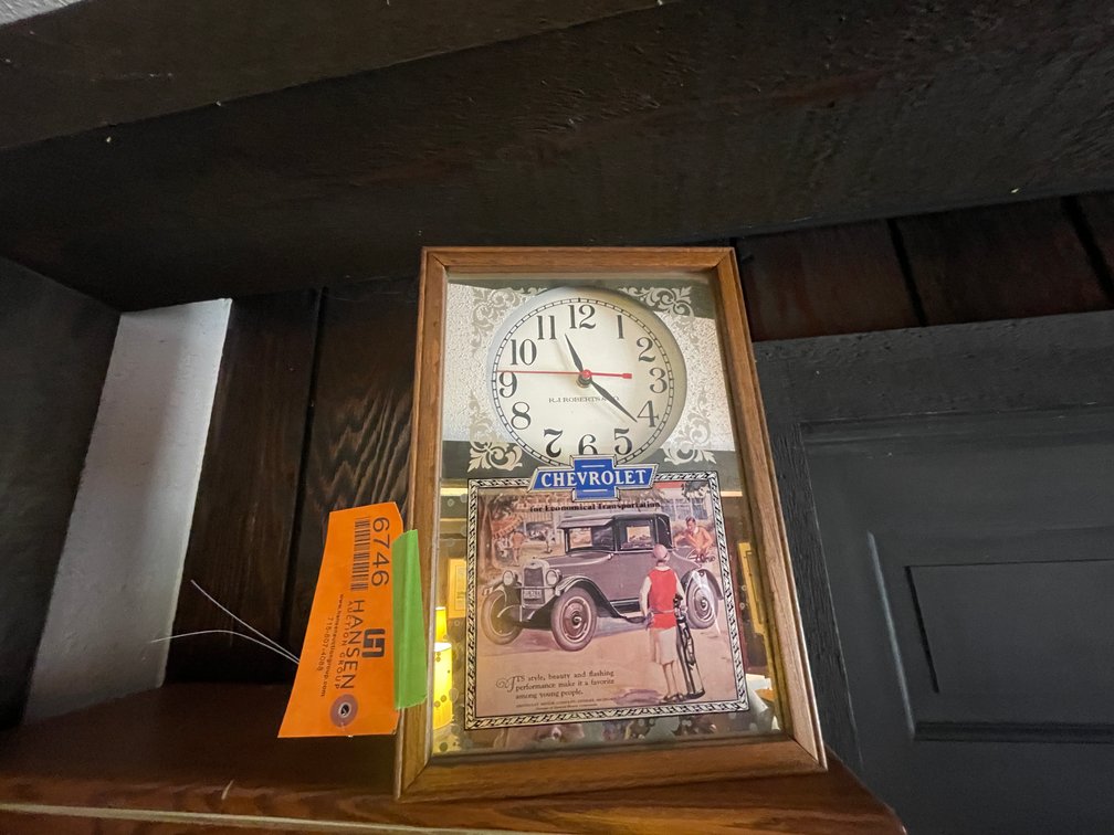 R.J. Roberts & Co. Clock