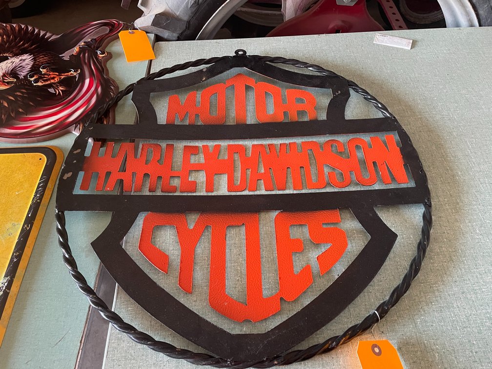 Harley Davidson Metal Sign