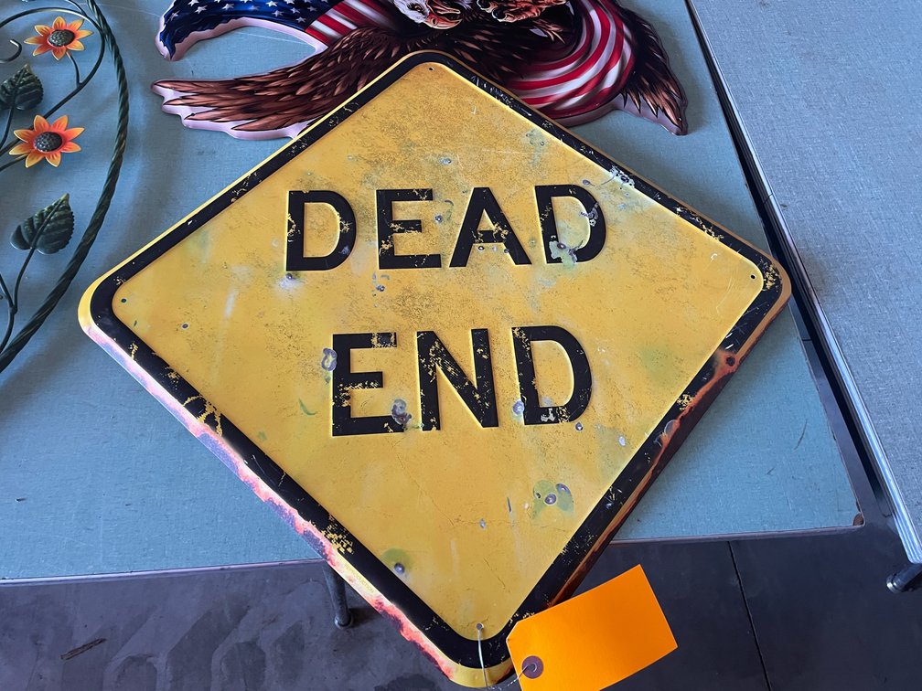 Dead End Metal Sign