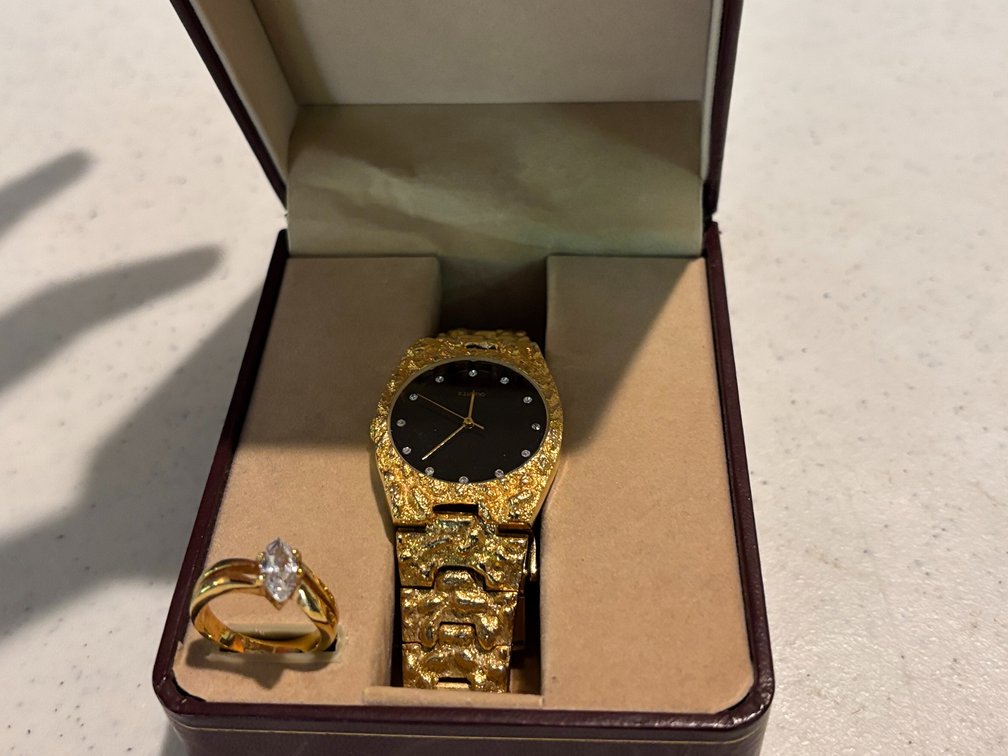 Wrist Watch and Ring