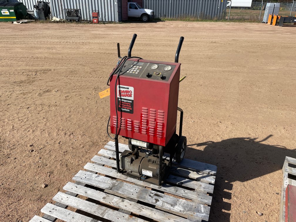 Robinair Enviro Charge Refrigerant, Recovery, Recycling, and Recharging System