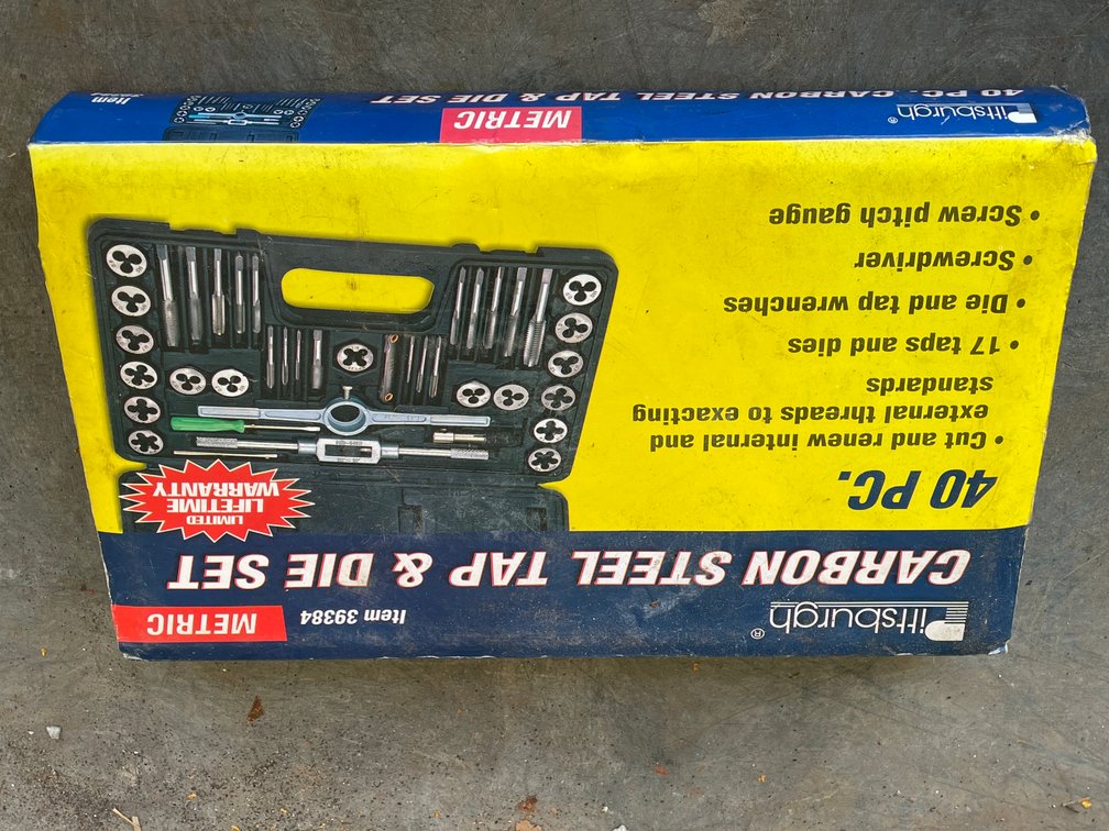 Carbon Steel Tap and Die Set