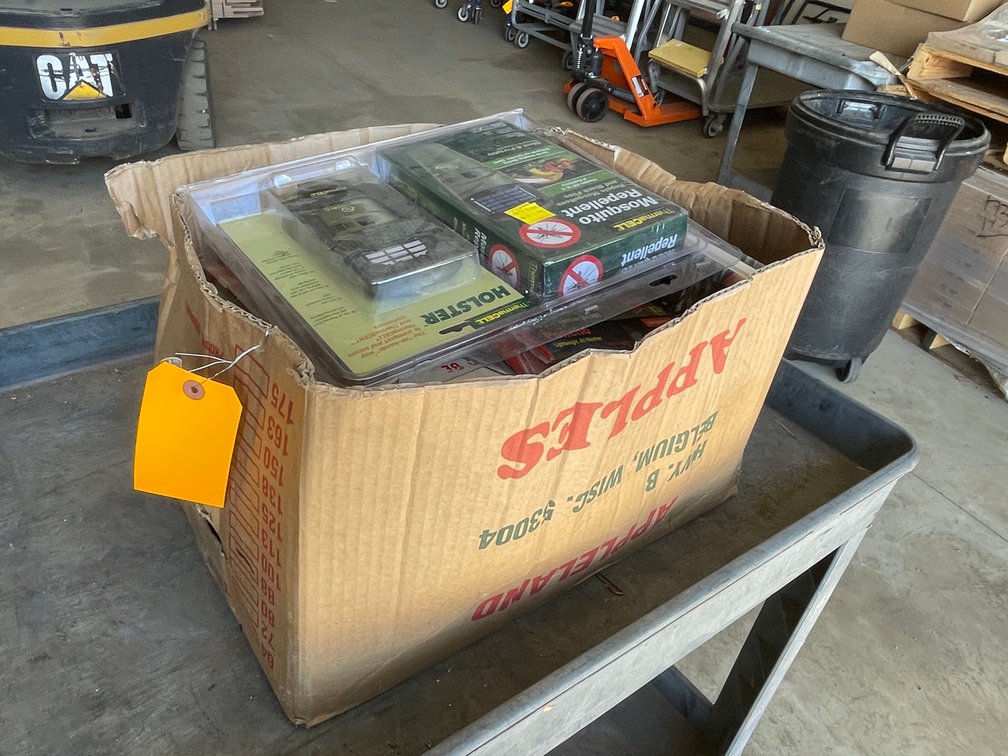 Box of Household Supplies