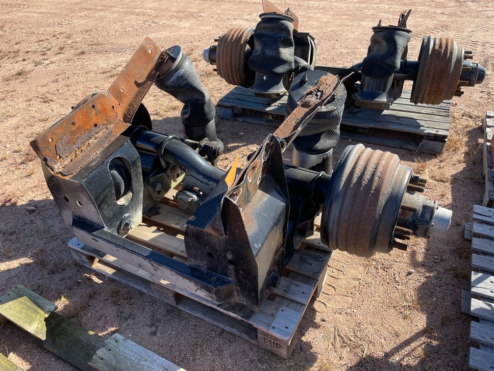 Heavy Duty Pusher Axle