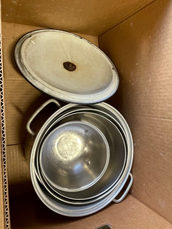 Mixing Bowls and Pot