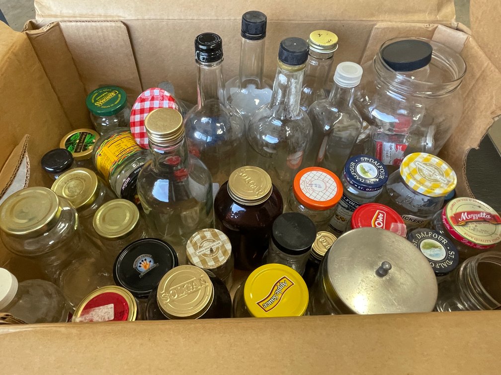 Assorted Jars and Bottles