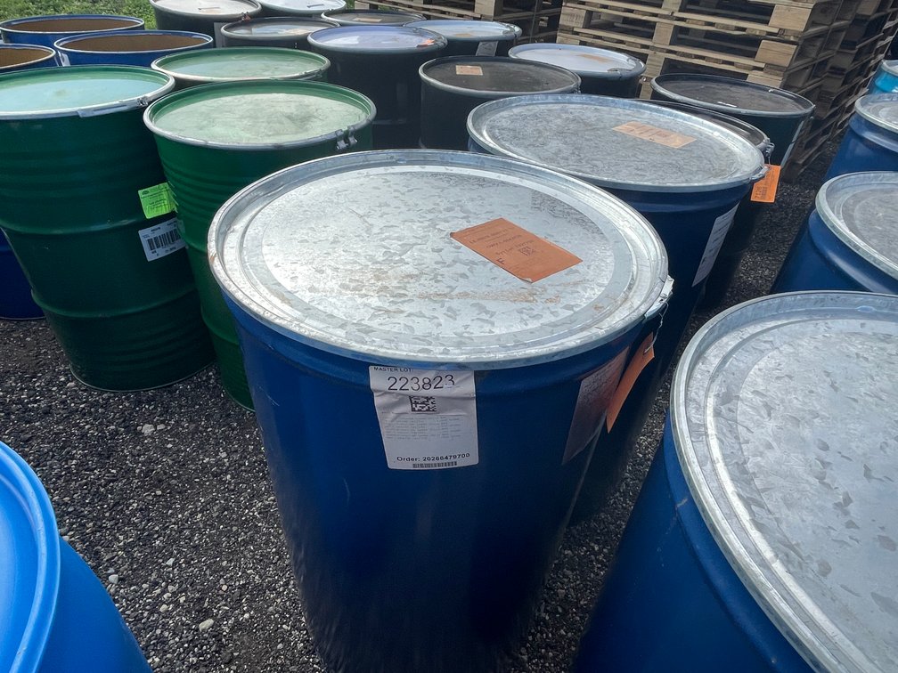 (2) 60 Gallon Steel Drums