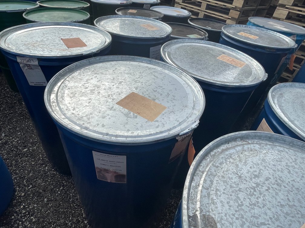 (2) 60 Gallon Steel Drums