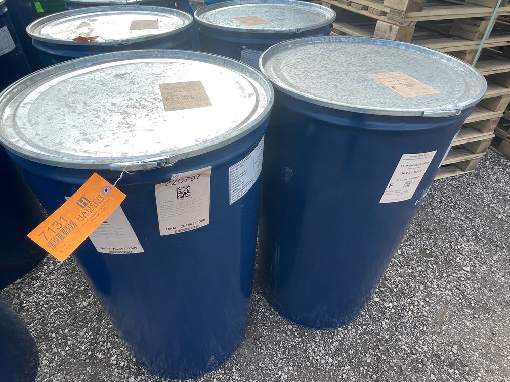 (2) 60 Gallon Steel Drums