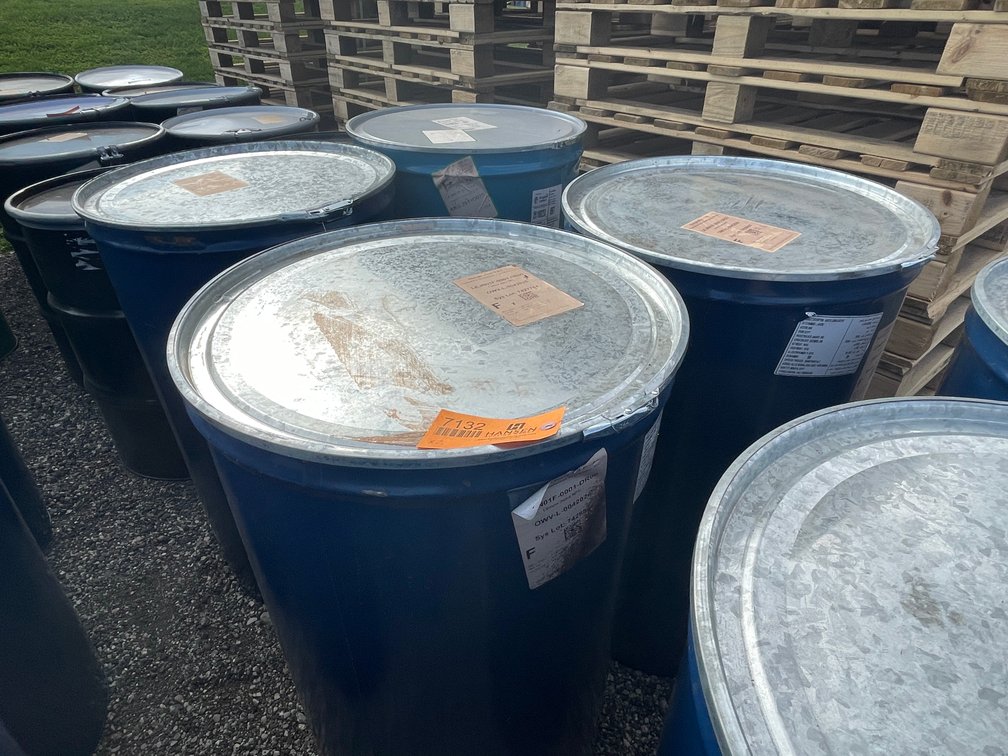 (2) 60 Gallon Steel Drums