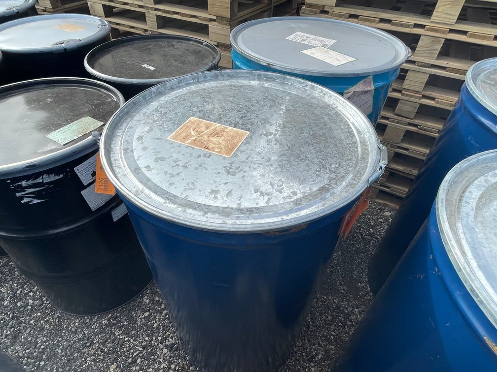 (2) 60 Gallon Steel Drums