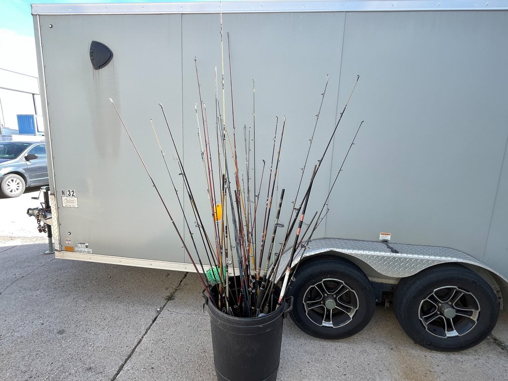 Variety of Fishing Poles (Neenah, WI)