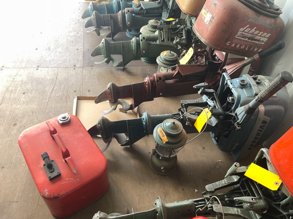 Vintage Evinrude Fastwin Boat Motor and More (Neenah, WI)
