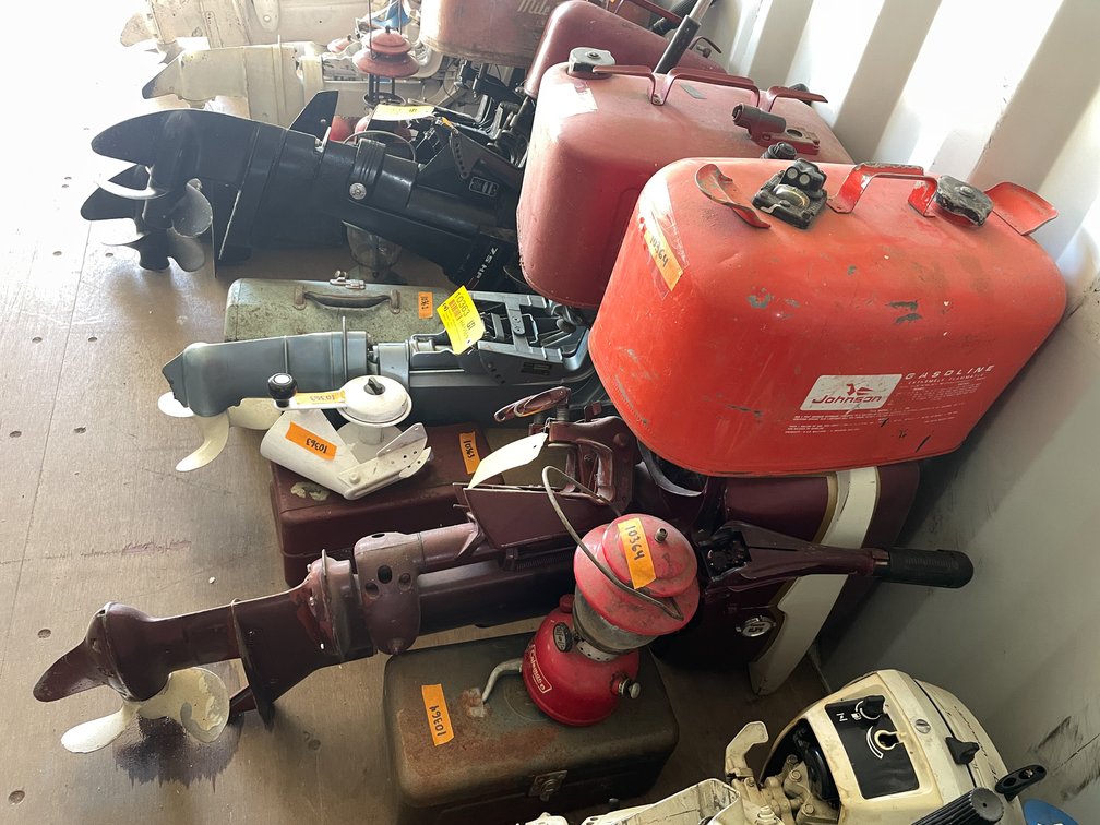 Vintage Johnson 15 Boat Motor and More (Neenah, WI)