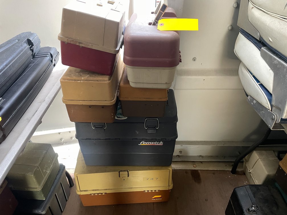 (6) Tackle Boxes (Neenah, WI)