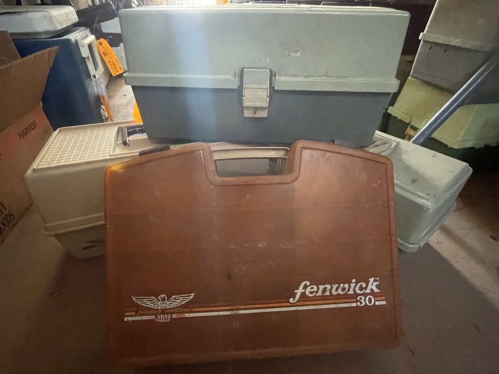 (4) Tackle Boxes (Neenah, WI)