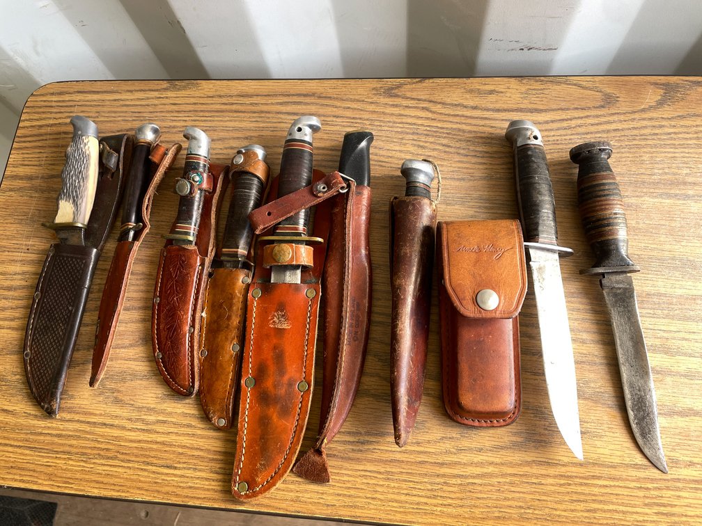 (10) Knives (Neenah, WI)