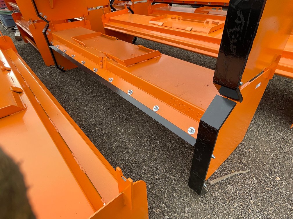 10' Skid Steer Snow Pusher with Steel Blade