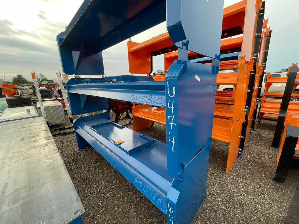 8' Skid Steer Light Commercial Snow Pusher