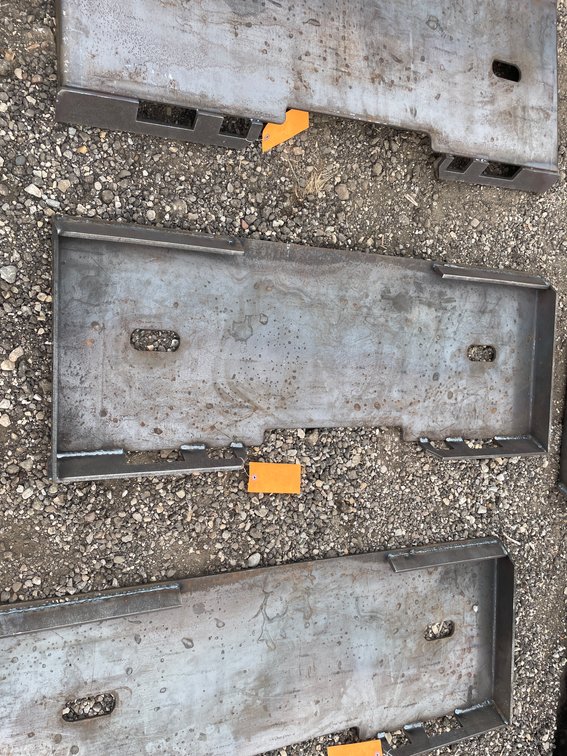 Skid Steer Plate Frame