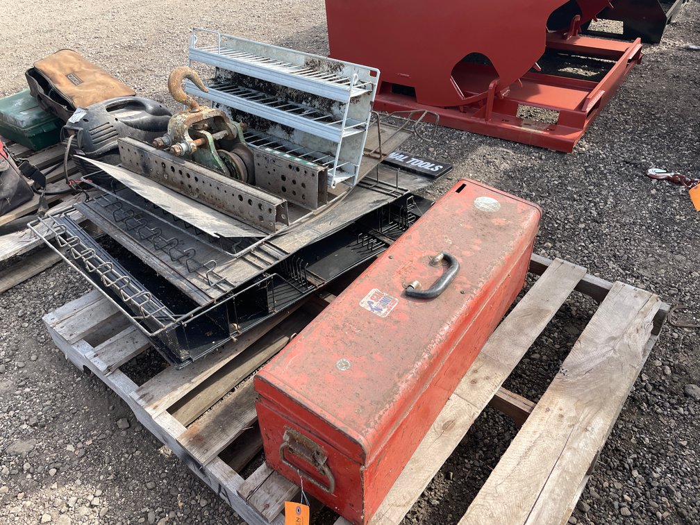 Tool Rack, Trolly and Tool Box