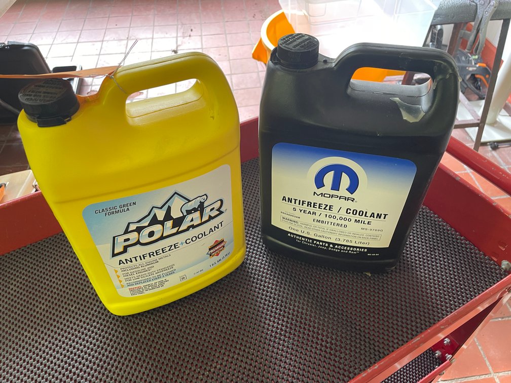 (2) Bottles of Antifreeze