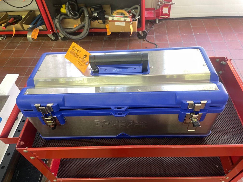 PowerPro Craft Toolbox with Clamps