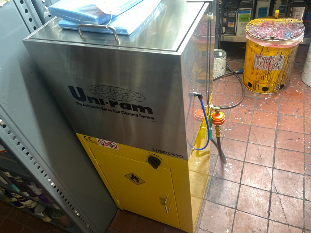 Uni-Ram Spray Gun Cleaning System