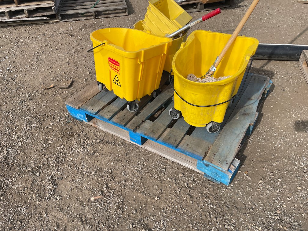 Pallet of Mop Buckets