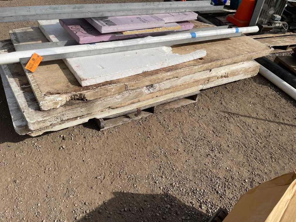 Pallet of Foam Insulation Panels