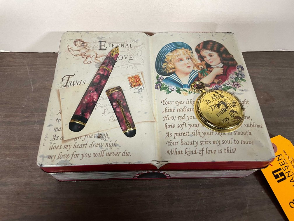 Vintage Eternal Love Tin Full of Marbles (T5)