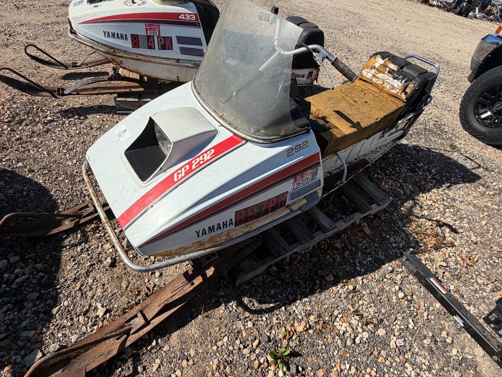 Yamaha 292 Snowmobile