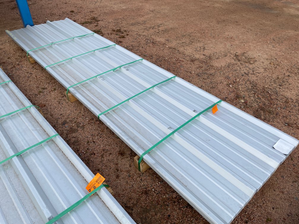 New KC 12' Galvalume R Panels