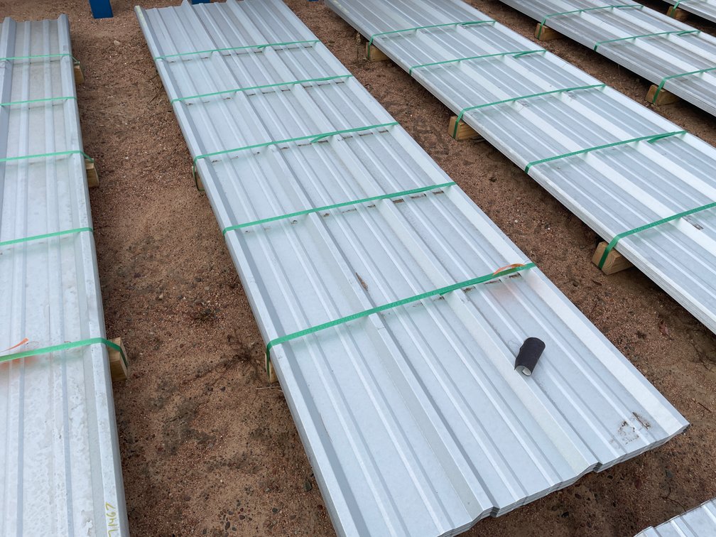 New KC 12' Galvalume R Panels