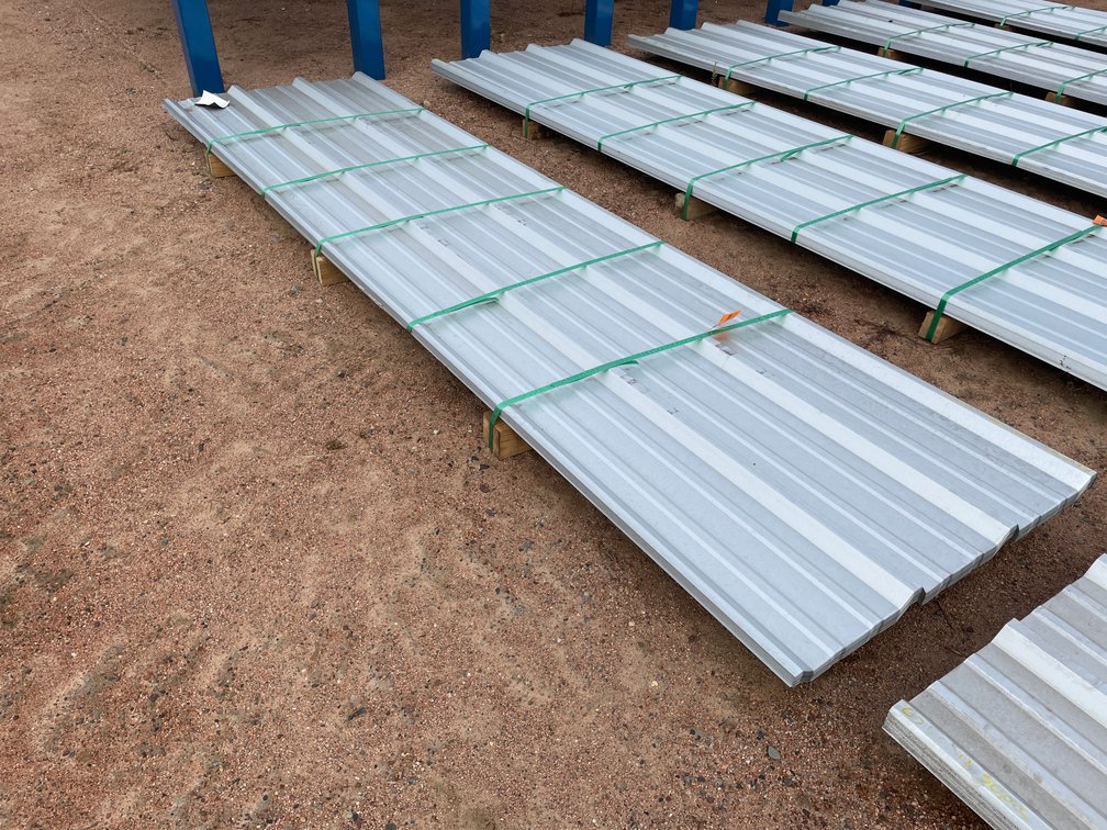 New KC 12' Galvalume R Panels