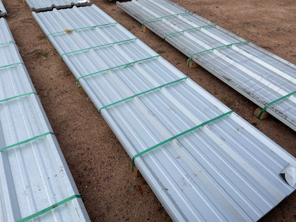 New KC 12' Galvalume R Panels