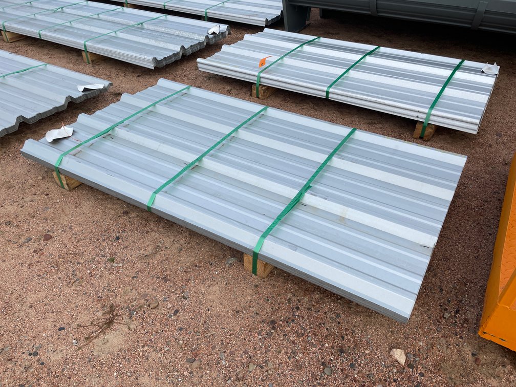 New KC 6' Galvalume R Panels