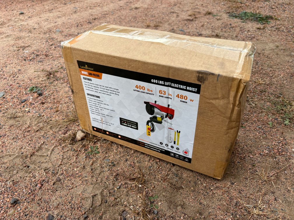 LandHonor 440 lb. Lift Electric Hoist