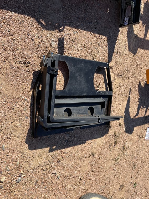 Mini Mount Pallet Forks and Mast