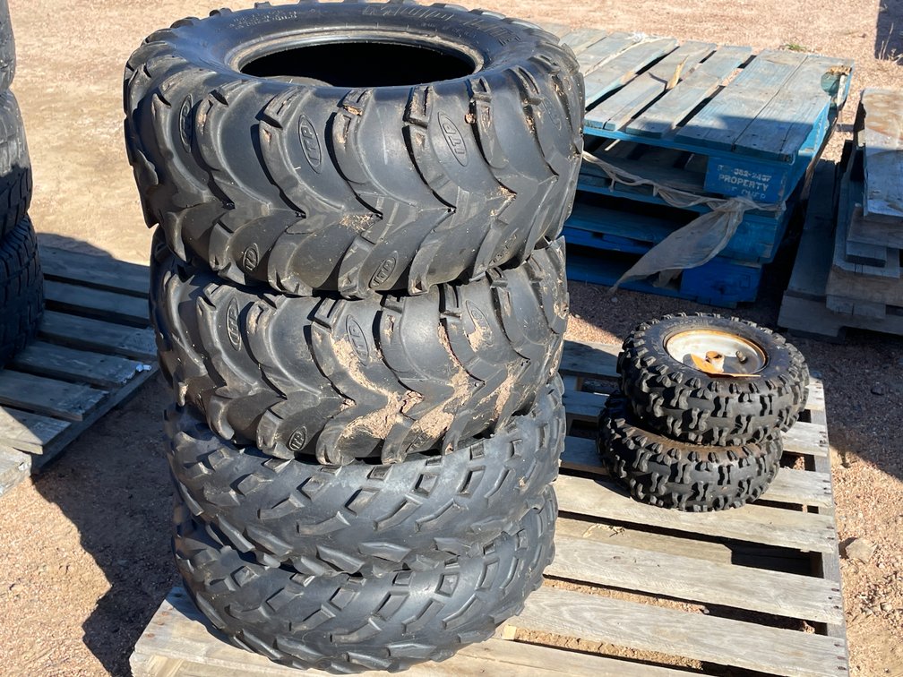 Set of (4) ATV Tires