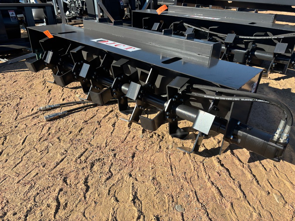 2026 JCT Skid Steer Rotary Tiller Attachment