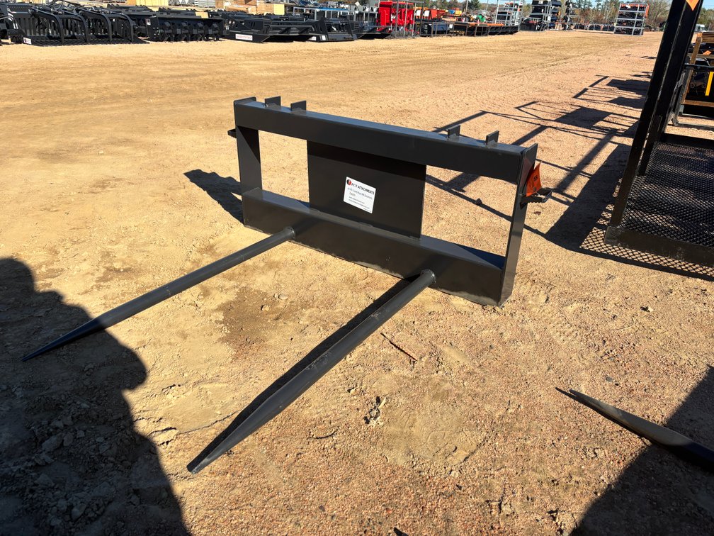 2026 JCT Skid Steer Bale Spear Attachment
