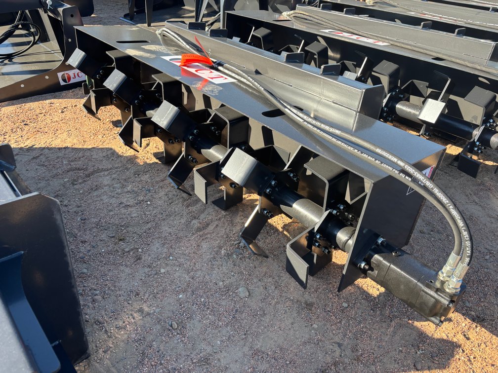 2026 JCT Skid Steer Rotary Tiller Attachment