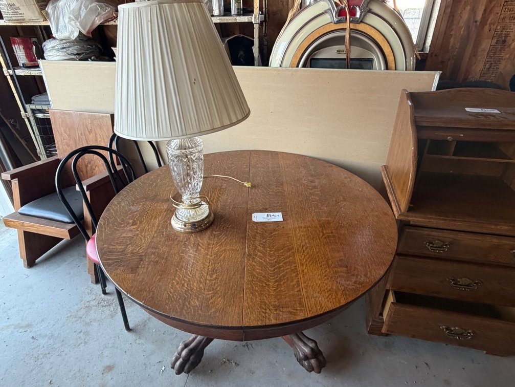 Claw Foot Dining Table