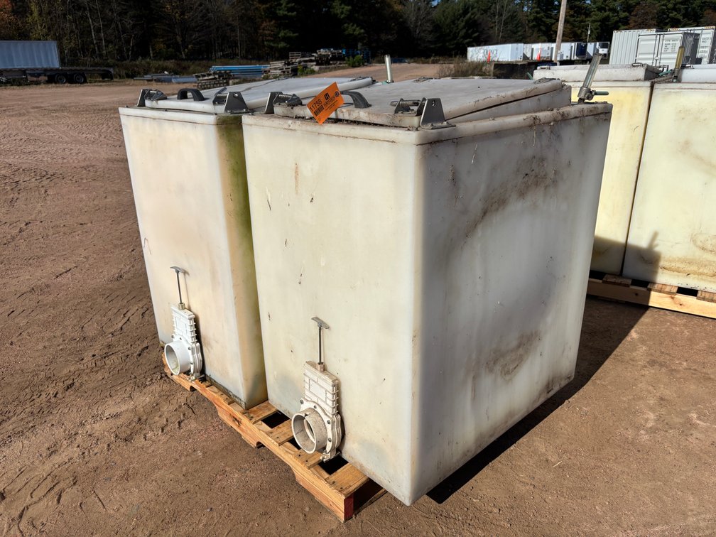 (2) Poly Insulated Transfer Tanks
