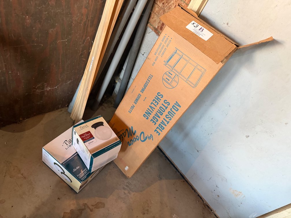 Metal Shelving Unit