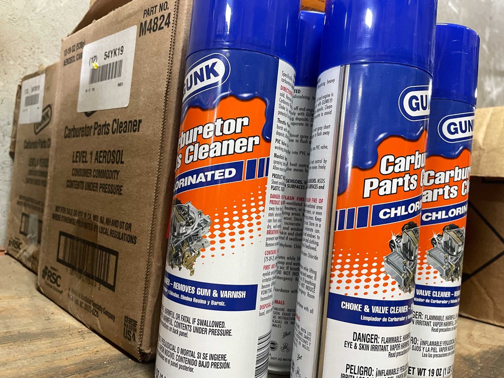 Carb Cleaner Lot (PR18)